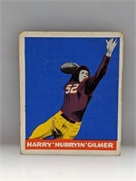 1948 Leaf #18 Harry (Hurryin) Gilmer Redskins QB