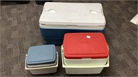 Coleman and Igloo Coolers