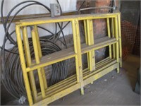 (5) Sections Of Metal Safety Railing  84x48
