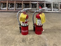 Fire Extinguishers Set