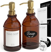 SEALED-GLADPURE Soap Dispenser 2 Pack x2