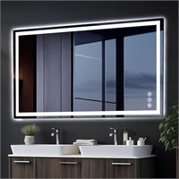 36x72 Smart LED Bathroom Mirror  Dimmable