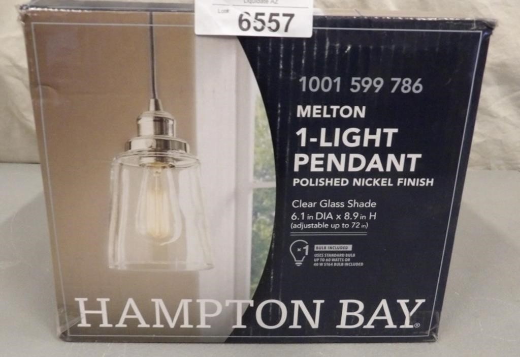 Hampton Bay 1 Light Pendant