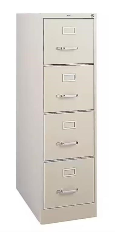 Staples Putty 26.5 4 Drawer File