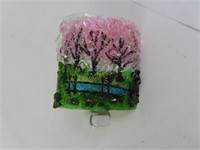 Fused Glass Night Light-Hearts & Hands, Made From