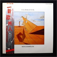 Ultravox New Europeans Japanese pressing vinyl