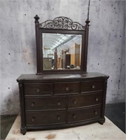 Rivers Edge Modern Dresser & Mirror