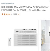 LG 6000 BTU Room Air Conditioner