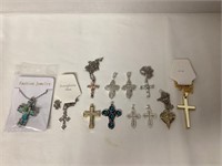 Cross Pendants - Some with Chains