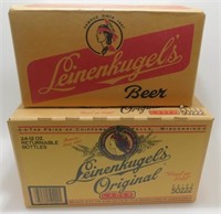 * 2 Leinenkugel's Cardboard Beer Cases