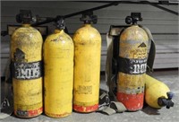 Lot #888 - (5) Scott Air Pack Air Bottles. 2