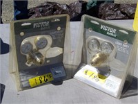 2 Victor Light Duty Gauges