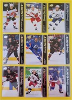 2021-22 UD Young Guns Rookie Cards - Lot of 9