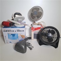 Ceramic Heater, Fan, Humidifier, Mirror