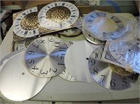 Metal Clock Faces, 15+ Pieces
