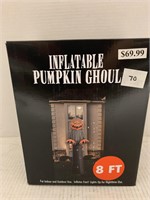 Inflatable 8 Ft Pumpkin Ghoul