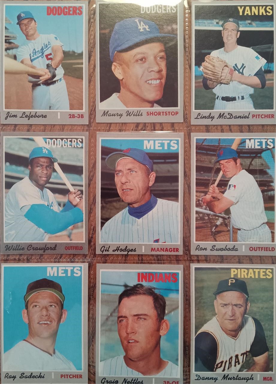 1970 Topps Baseball Card Lot