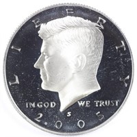 2005-S 90% Silver Proof Kennedy Half Dollar