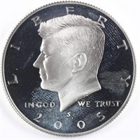 2005-S 90% Silver Proof Kennedy Half Dollar