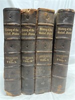1866 History of the United States 4 volumes