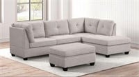 HH74497 Sienna Sectional Set Stone