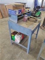 Stand Up Metal Work Bench