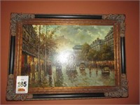Ornate framed Print, 43" x 41"