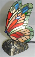 TIFFANY-STYLE BUTTERFLY LAMP