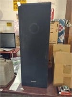 Pair of tall Sony Speakers34.5 in tall 12in wide