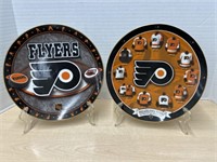 2 Philadelphia Flyers Collector Plates