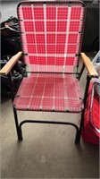 Heavy folding chair