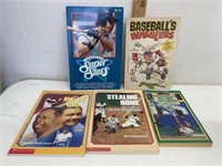 5 Vintage Baseball Books
