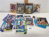 Over 40 Baseball Cards mostly Rookies