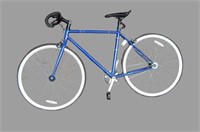 2017 Americano Geer St Single Speed Bike Blue
