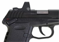 SCCY MODEL CPX-1 COMPACT PISTOL, 9MM, RITON SIGHT