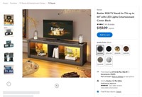 E10022  Bestier LED TV Stand