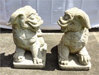 Foo Dog Statues [x2]
