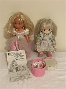 Precious moment/princess bride dolls