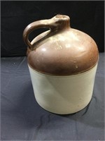 Antique stoneware jug,12” tall