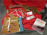 Native American books, jewelry, moccasins & more