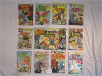 Lot of 12 "ACTION COMICS" Comic Books