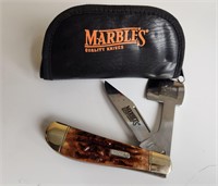 Marbles Founders Folding Axe With Clip Blade