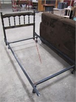 Twin bed headboard & rails 38.25" x 73"