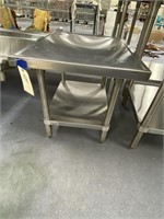 Small Stainless Steel Table 30"L x 24"W x 25"H