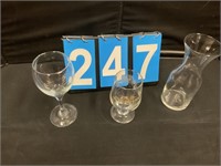 LOT GLASSES & MORE