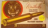 Weatherby Magnum .300 Ammo