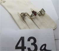 925 SIZE 8 RINGS