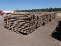 (10) Pallets of Assorted 8' Tree Stakes