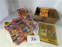 12 Packs of Rack - Pack Donruss Baseball Cards