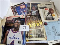 Old sports magazines and more